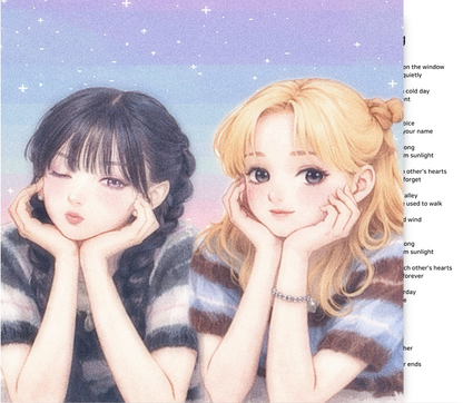 NOTES (채은 X 가현) - NOTES 1st Single [PAGE 1] Profile Ver. - KiTalbum